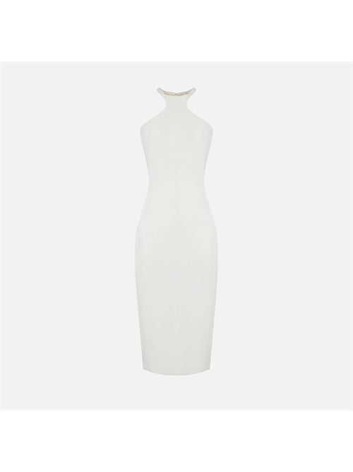 Dress woman ivory ELISABETTA FRANCHI | AB91761E2/360